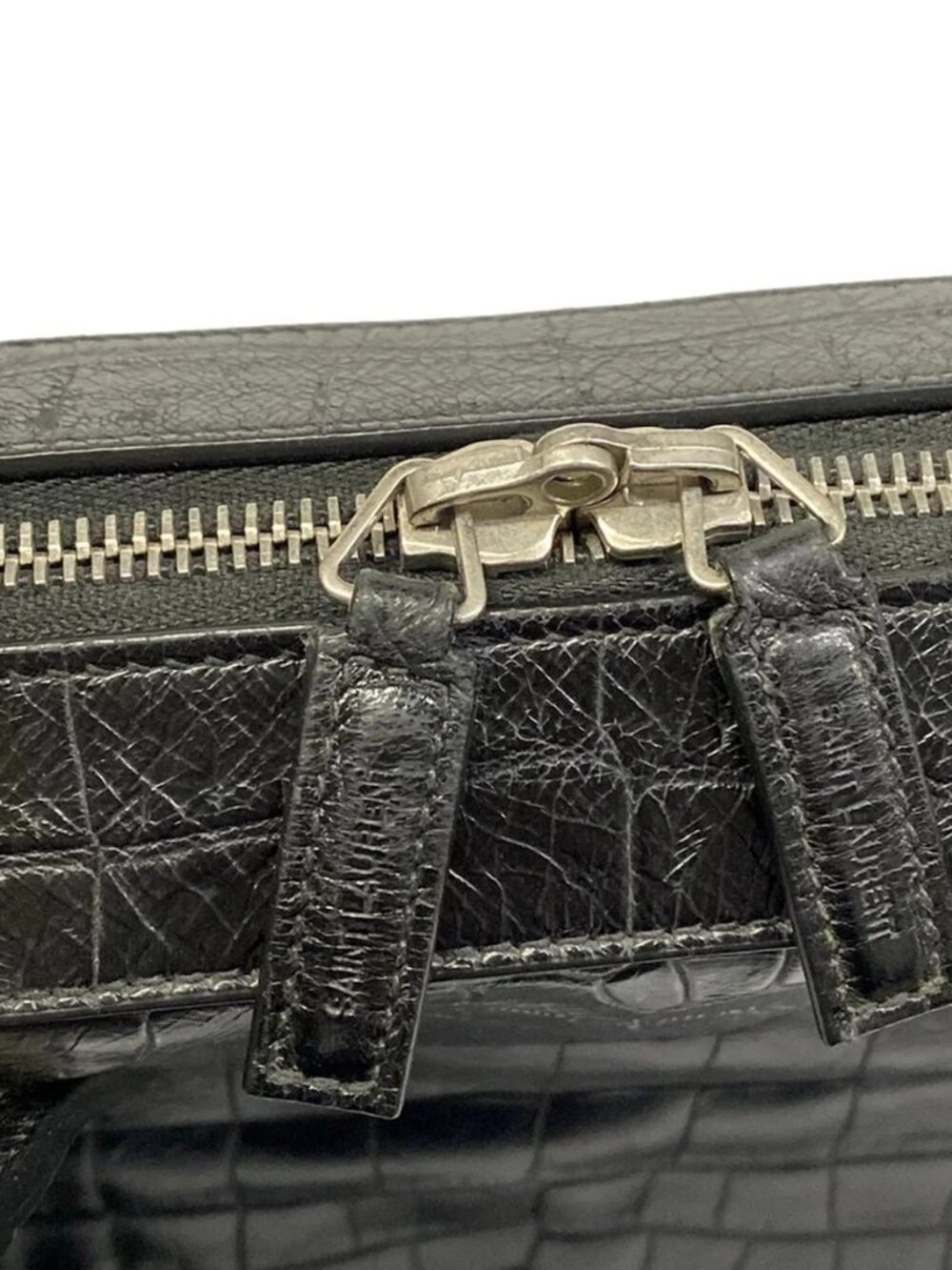 SAINT LAURENT PARIS Classic Museum 342606 Black Leather Business Bag - Picture 8 of 15